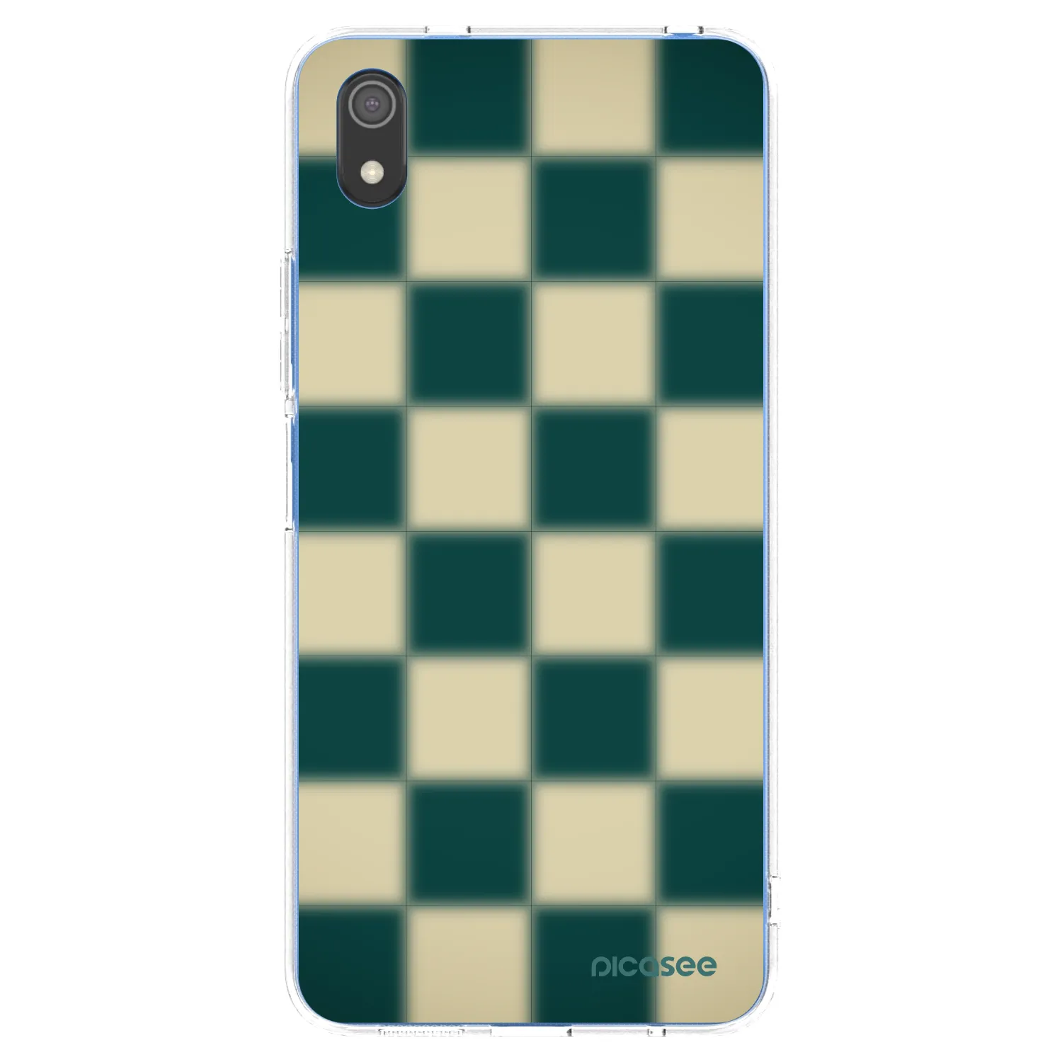 Picasee silikonska prozirna maskica za Xiaomi Redmi 7A - Shadow Chess