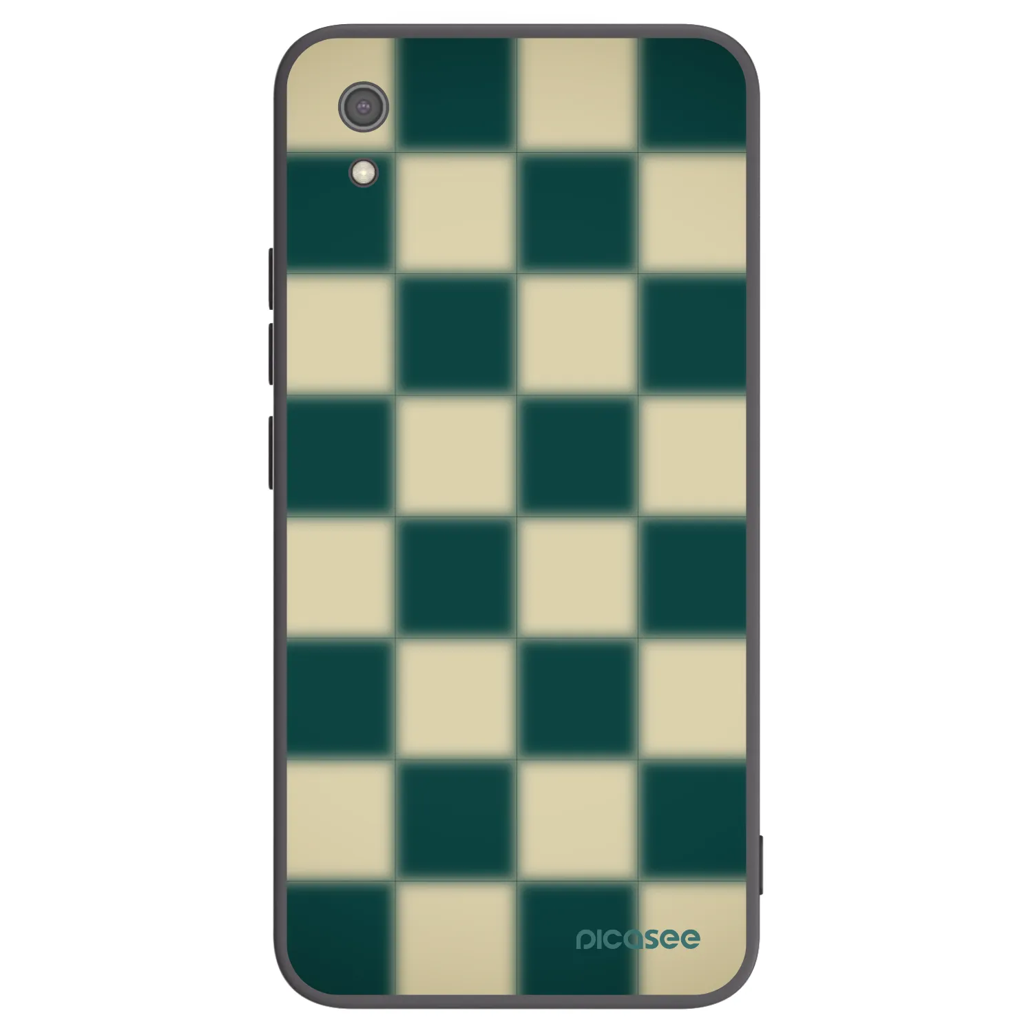 Picasee crna silikonska maskica za Xiaomi Redmi 7A - Shadow Chess