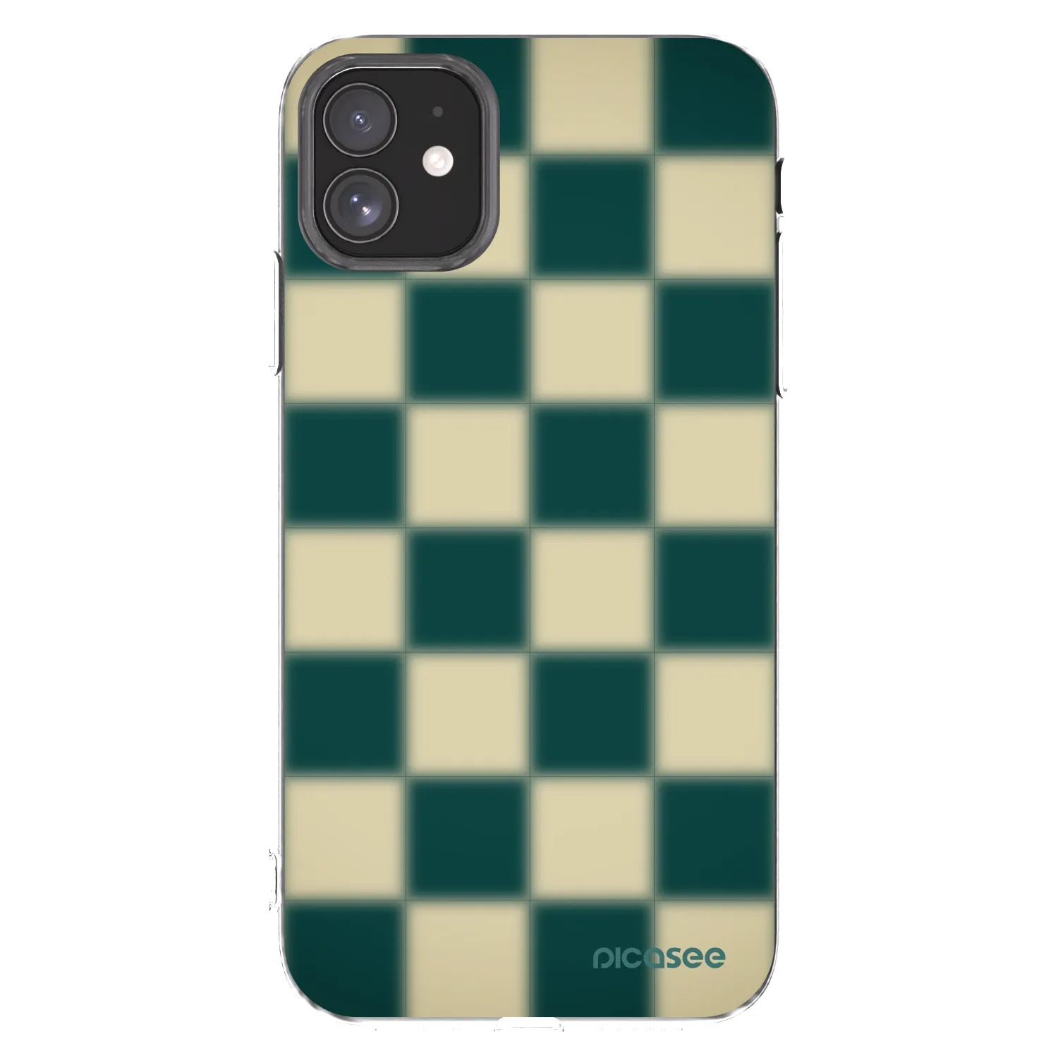 Picasee silikonska prozirna maskica za Apple iPhone 11 - Shadow Chess