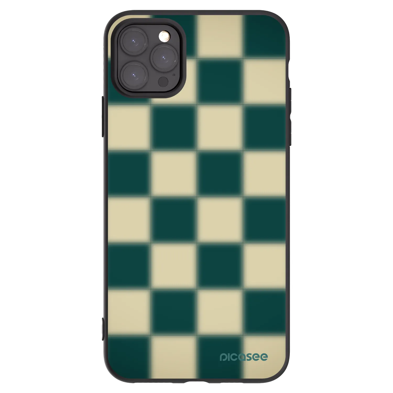 Picasee crna silikonska maskica za Apple iPhone 11 Pro Max - Shadow Chess
