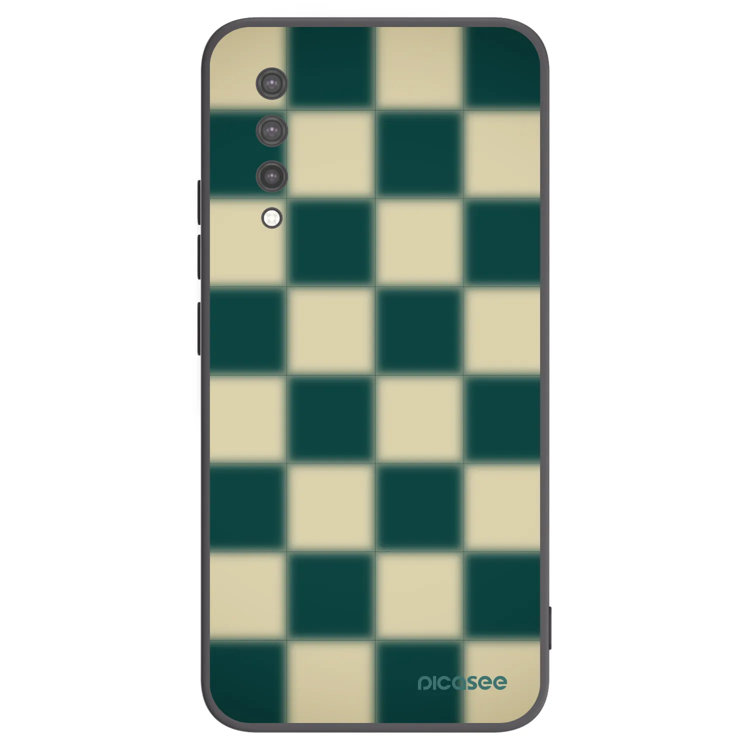 Picasee crna silikonska maskica za Xiaomi Mi 9 Lite - Shadow Chess