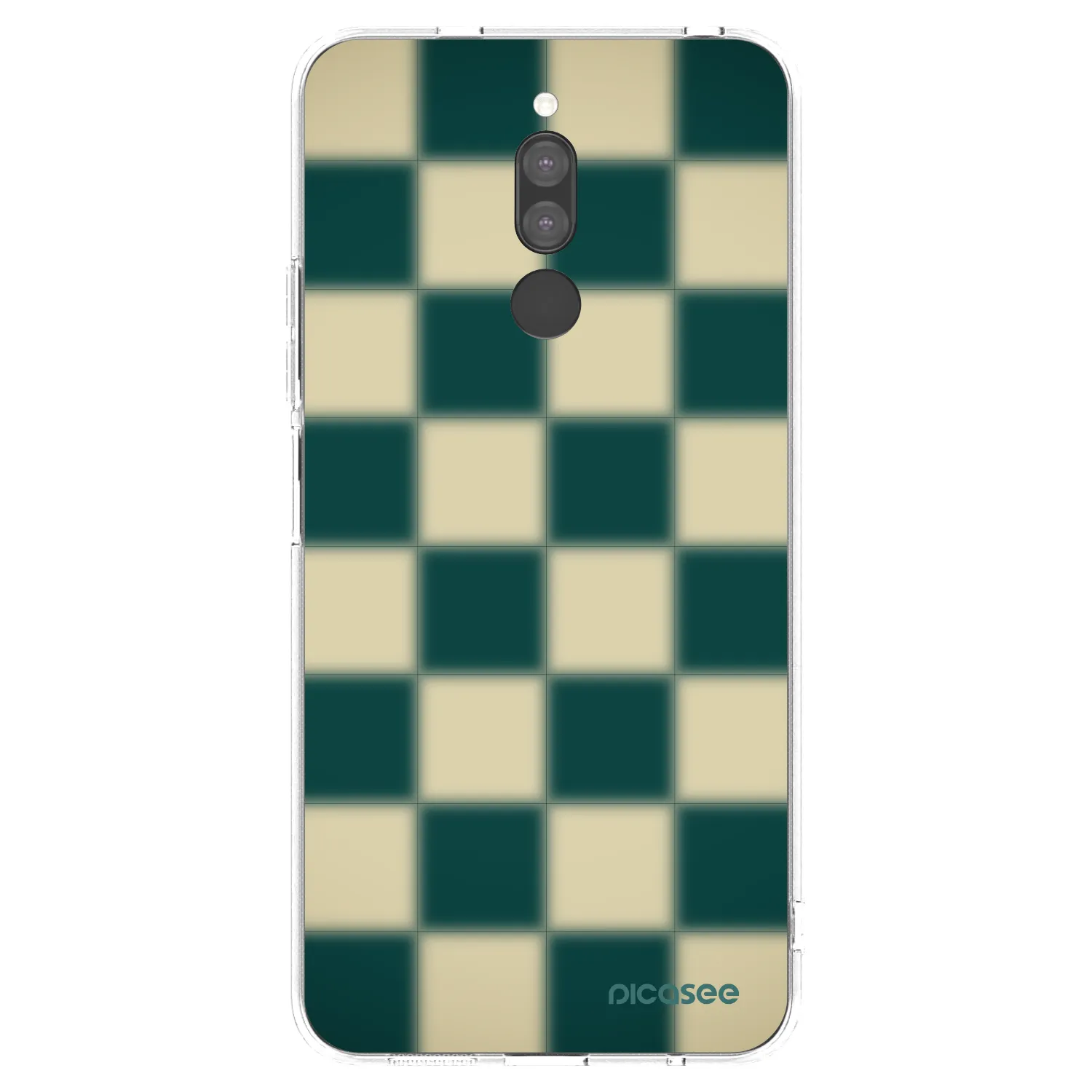 Picasee silikonska prozirna maskica za Xiaomi Redmi 8 - Shadow Chess