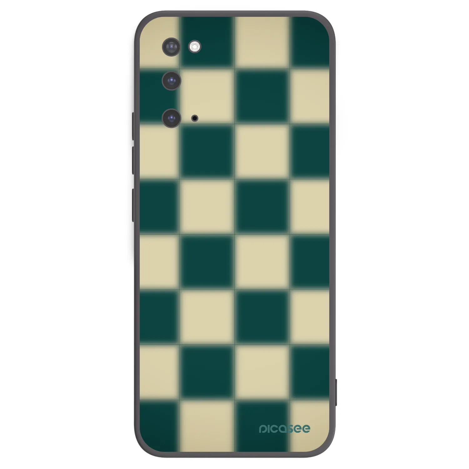 Picasee crna silikonska maskica za Samsung Galaxy S20 G980F - Shadow Chess