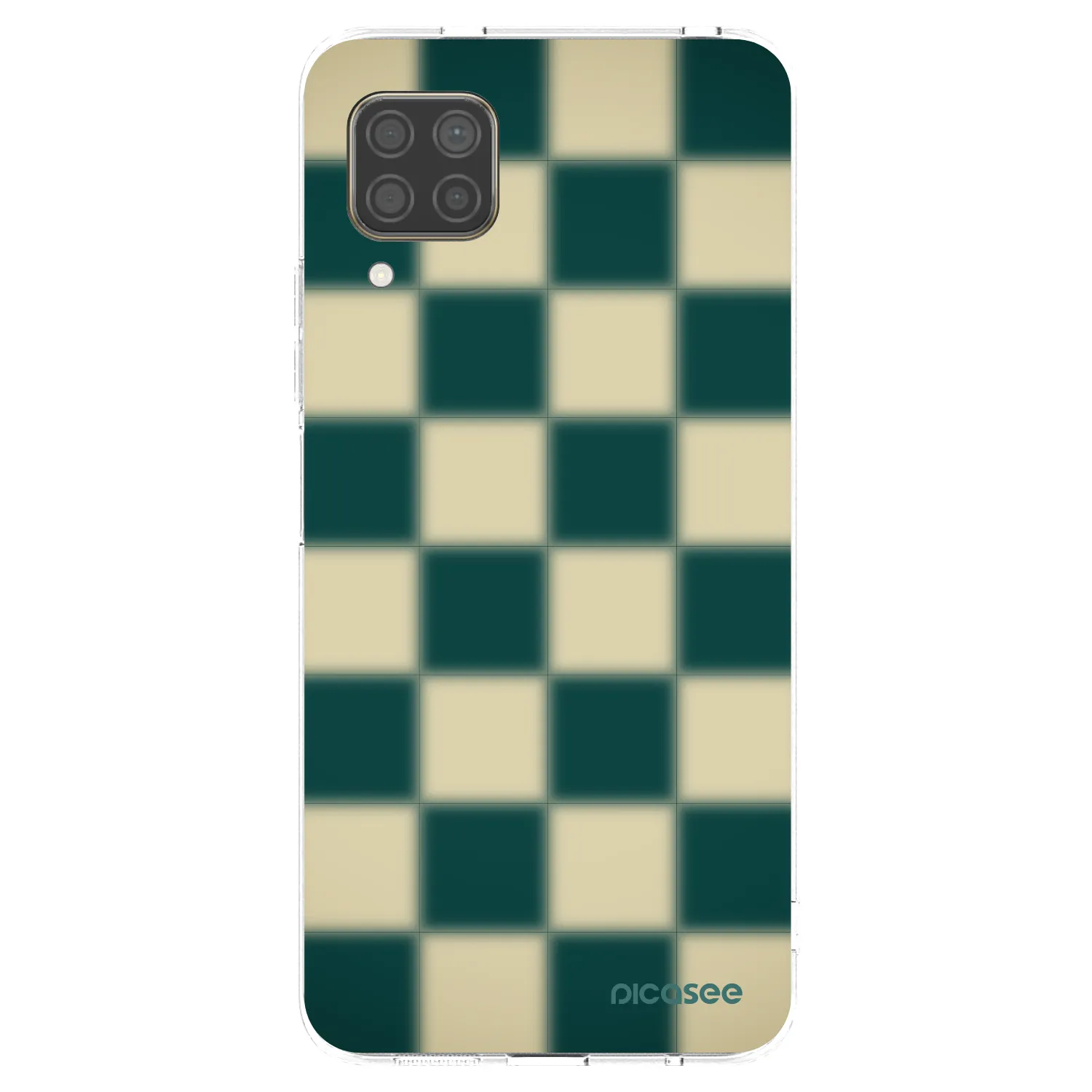 Picasee silikonska prozirna maskica za Huawei P40 Lite - Shadow Chess