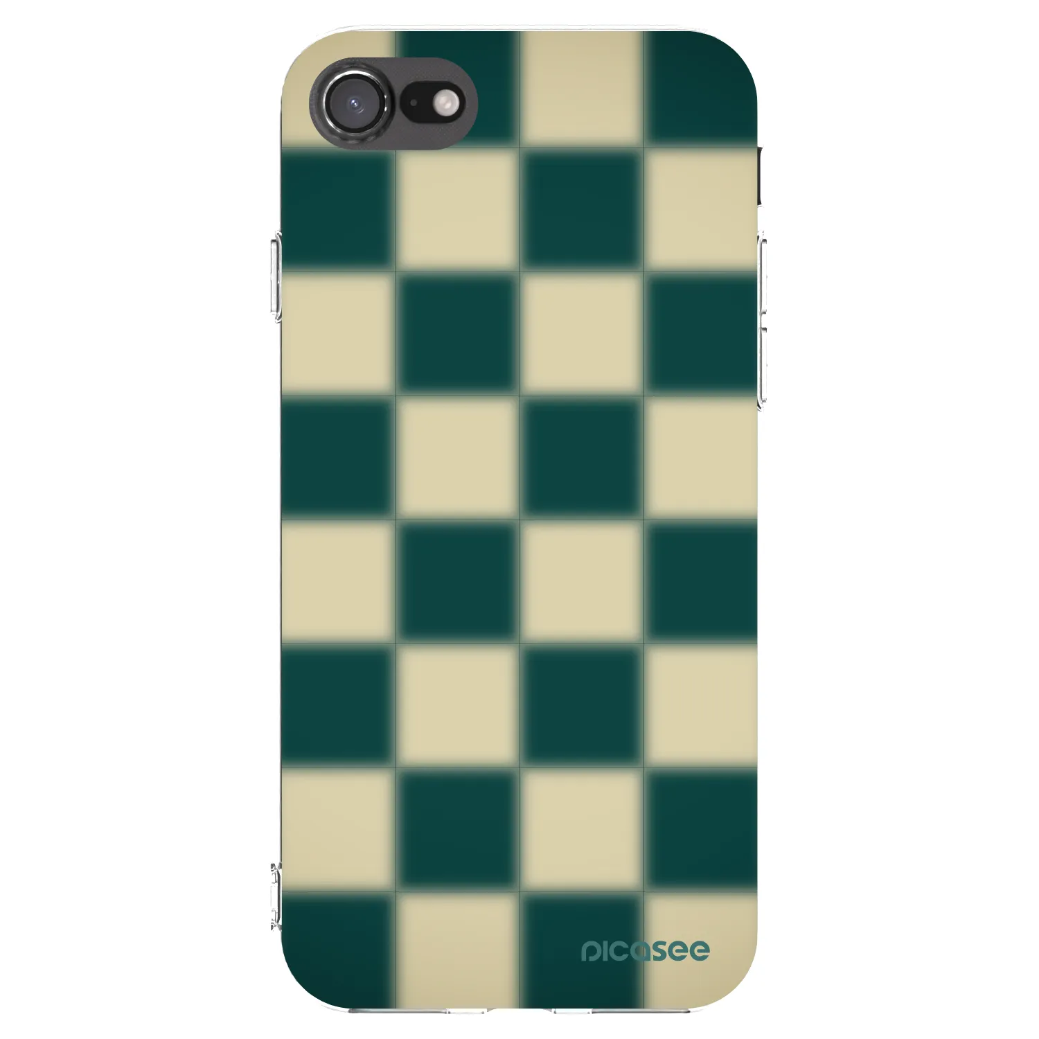 Picasee silikonska prozirna maskica za Apple iPhone SE 2020 - Shadow Chess