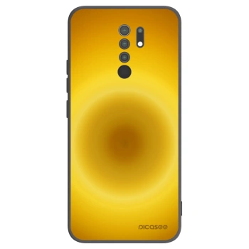 Picasee crna silikonska maskica za Xiaomi Redmi 9 - Solar Pulse