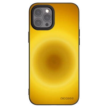 Picasee crna silikonska maskica za Apple iPhone 12 Pro Max - Solar Pulse