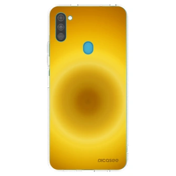 Picasee silikonska prozirna maskica za Samsung Galaxy M11 - Solar Pulse