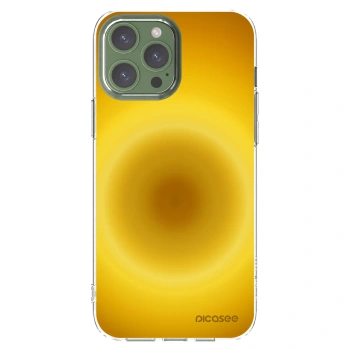 Picasee silikonska prozirna maskica za Apple iPhone 13 Pro Max - Solar Pulse