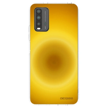Picasee crna silikonska maskica za Xiaomi Redmi 9T - Solar Pulse