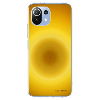 Picasee silikonska prozirna maskica za Xiaomi 11 Lite 5G NE - Solar Pulse