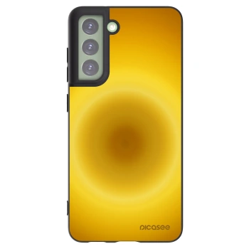 Picasee crna silikonska maskica za Samsung Galaxy S21 FE 5G - Solar Pulse