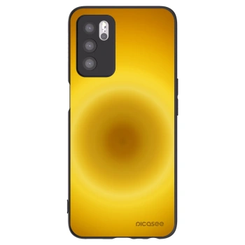 Picasee crna silikonska maskica za OPPO A16s - Solar Pulse