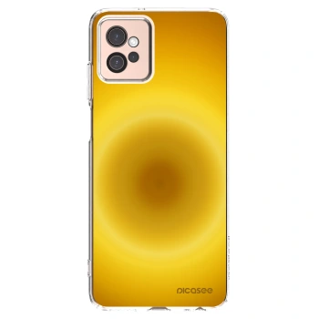 Picasee silikonska prozirna maskica za Motorola Moto G32 - Solar Pulse