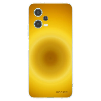Picasee silikonska prozirna maskica za Xiaomi Redmi Note 12 5G - Solar Pulse