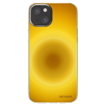 Picasee silikonska prozirna maskica za Apple iPhone 15 Plus - Solar Pulse