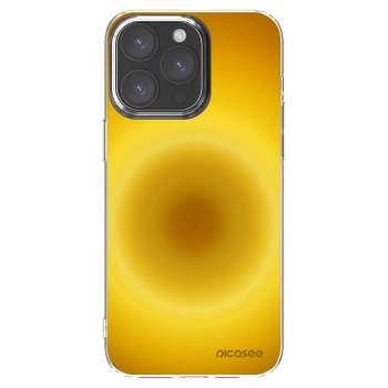 Picasee silikonska prozirna maskica za Apple iPhone 15 Pro Max - Solar Pulse