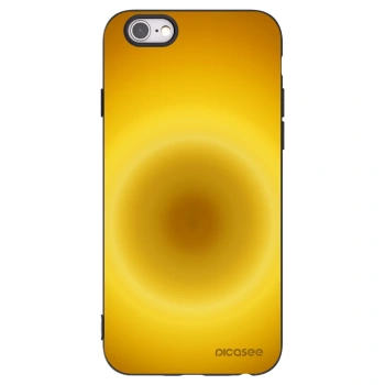 Picasee crna silikonska maskica za Apple iPhone 6/6S - Solar Pulse