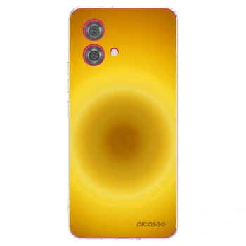 Picasee silikonska prozirna maskica za Motorola Moto G84 5G - Solar Pulse