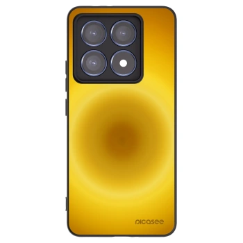 Picasee crna silikonska maskica za Xiaomi 14T Pro - Solar Pulse