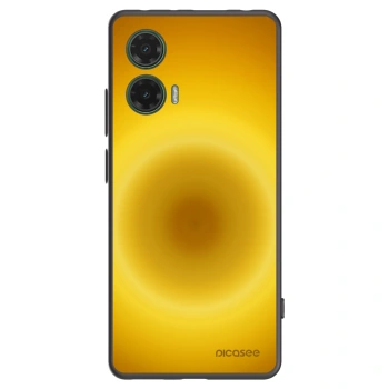Picasee crna silikonska maskica za Motorola Moto G35 5G - Solar Pulse