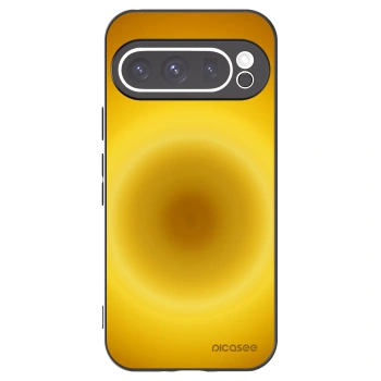 Picasee crna silikonska maskica za Google Pixel 9 Pro - Solar Pulse