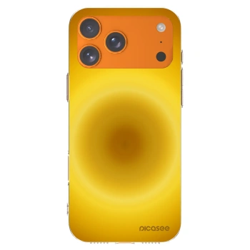 Picasee silikonska prozirna maskica za Apple iPhone 17 Pro Max - Solar Pulse