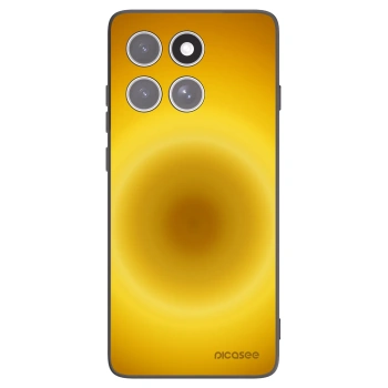 Picasee crna silikonska maskica za Motorola Edge 60 Pro - Solar Pulse