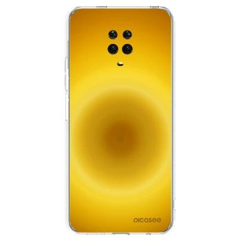 Picasee silikonska prozirna maskica za Xiaomi Redmi Note 9 Pro - Solar Pulse