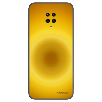 Picasee crna silikonska maskica za Xiaomi Redmi Note 9 Pro - Solar Pulse