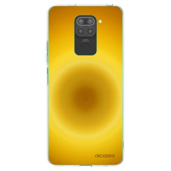 Picasee crna silikonska maskica za Xiaomi Redmi Note 9 - Solar Pulse