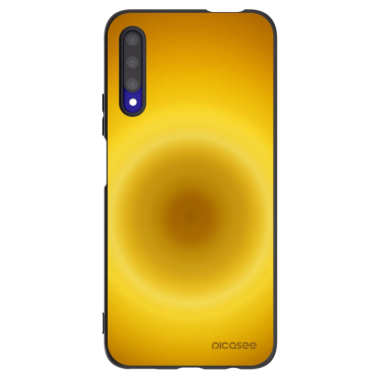 Picasee crna silikonska maskica za Honor 9X Pro - Solar Pulse