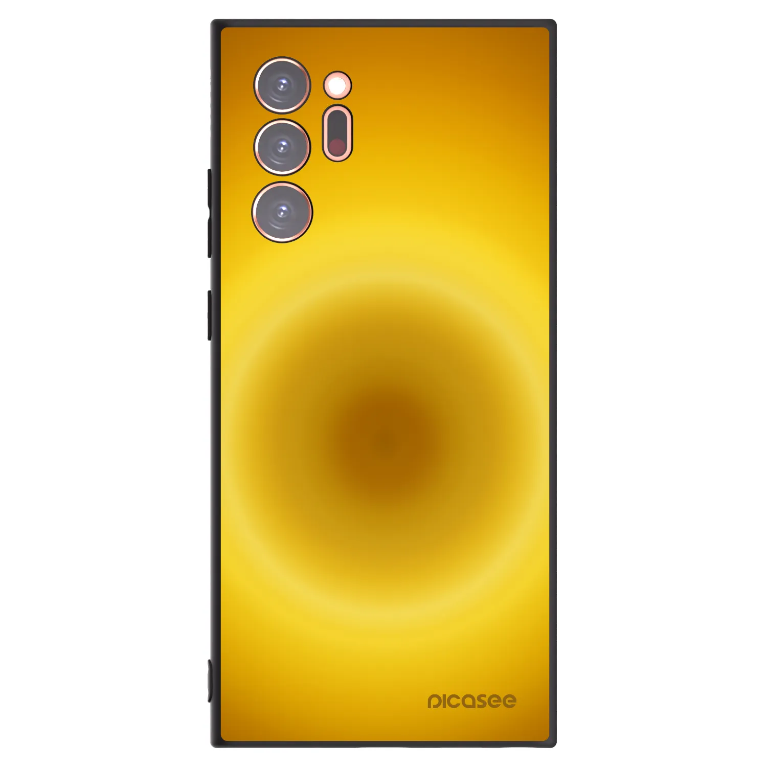 Picasee crna silikonska maskica za Samsung Galaxy Note 20 Ultra - Solar Pulse