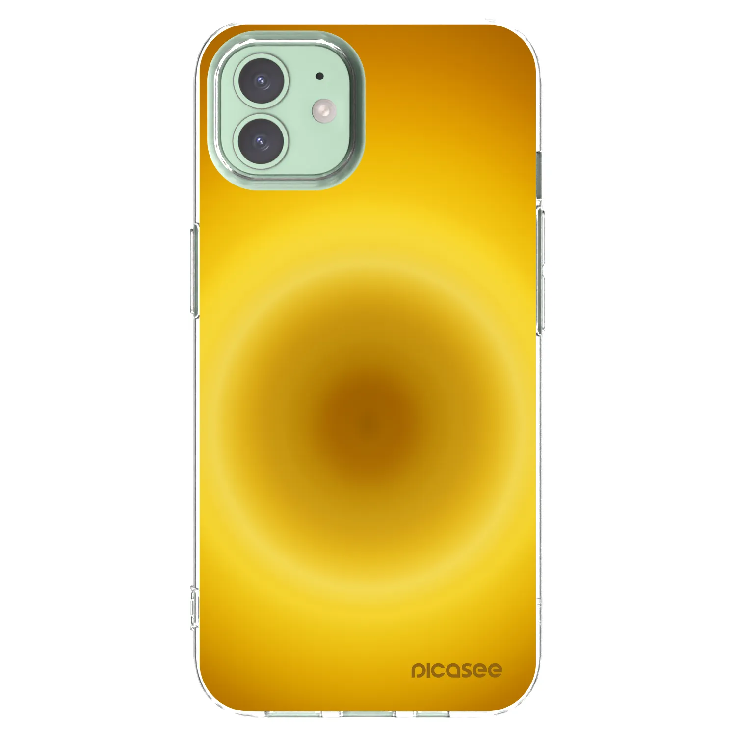 Picasee silikonska prozirna maskica za Apple iPhone 12 Pro - Solar Pulse
