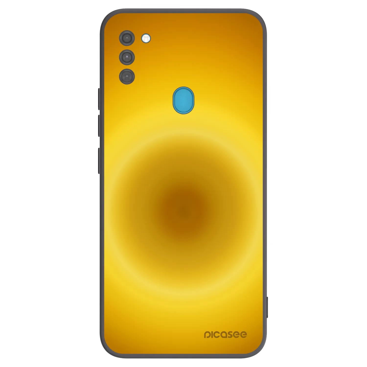 Picasee crna silikonska maskica za Samsung Galaxy M11 - Solar Pulse