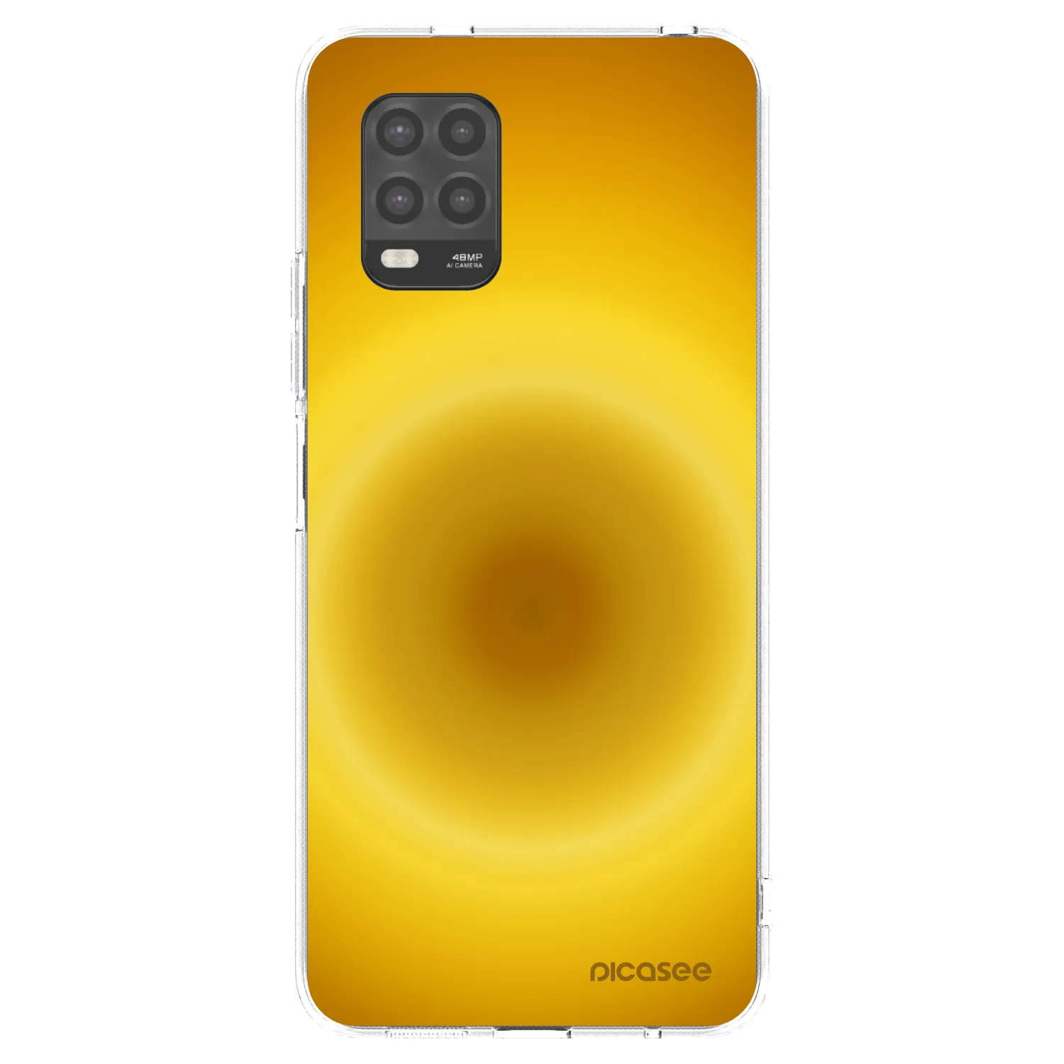 Picasee silikonska prozirna maskica za Xiaomi Mi 10 Lite - Solar Pulse