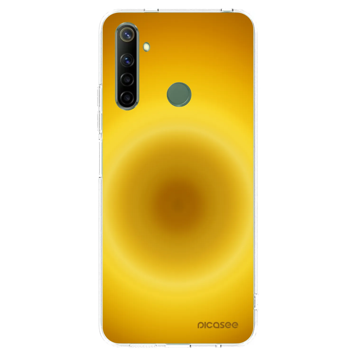 Picasee silikonska prozirna maskica za Realme 6i - Solar Pulse