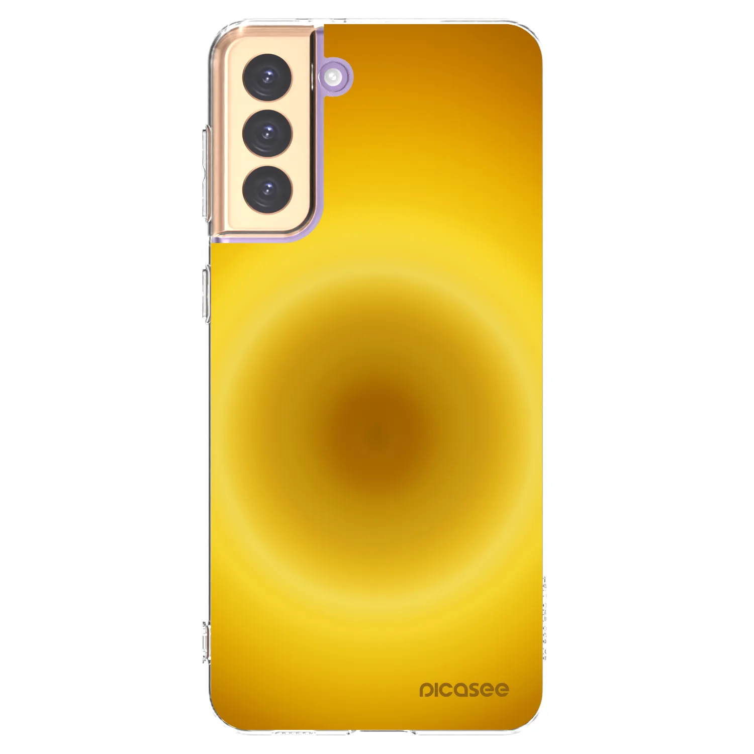 Picasee silikonska prozirna maskica za Samsung Galaxy S21+ 5G G996F - Solar Pulse