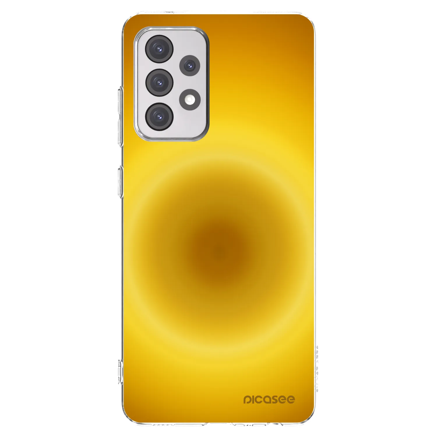 Picasee silikonska prozirna maskica za Samsung Galaxy A52 5G A525F - Solar Pulse