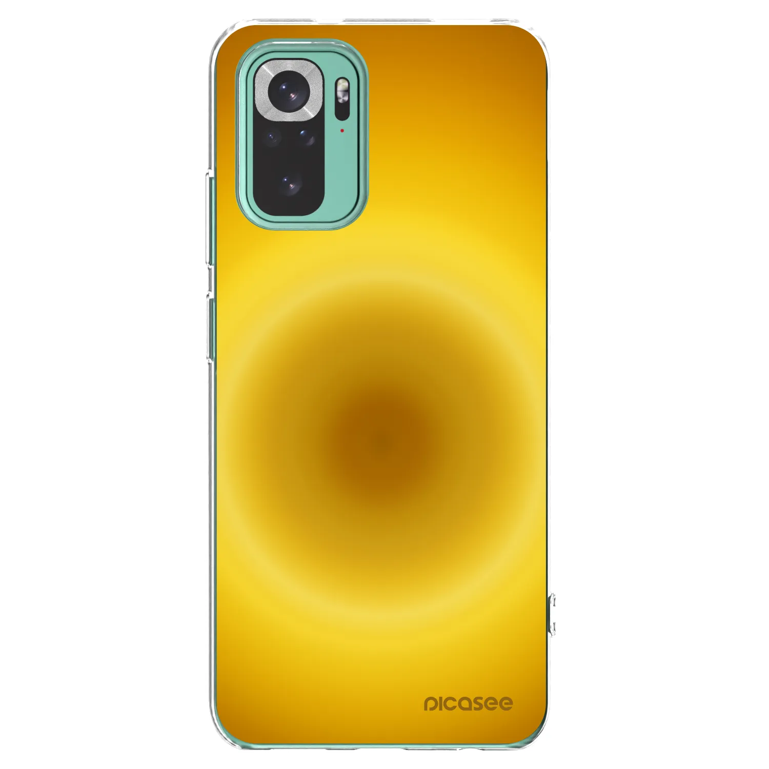 Picasee silikonska prozirna maskica za Xiaomi Redmi Note 10 Pro - Solar Pulse