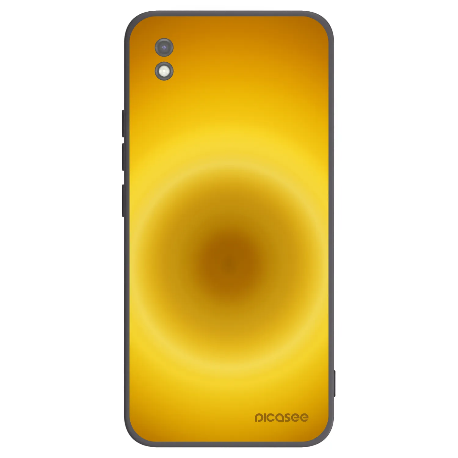 Picasee crna silikonska maskica za Xiaomi Redmi 9AT - Solar Pulse
