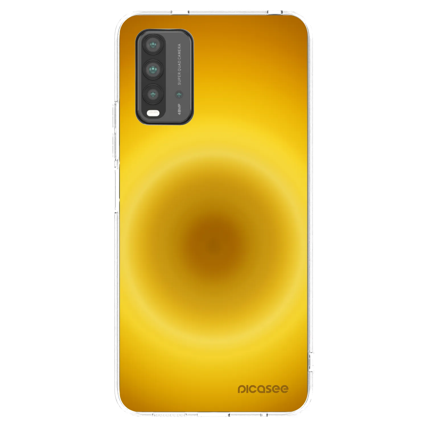 Picasee silikonska prozirna maskica za Xiaomi Redmi 9T - Solar Pulse