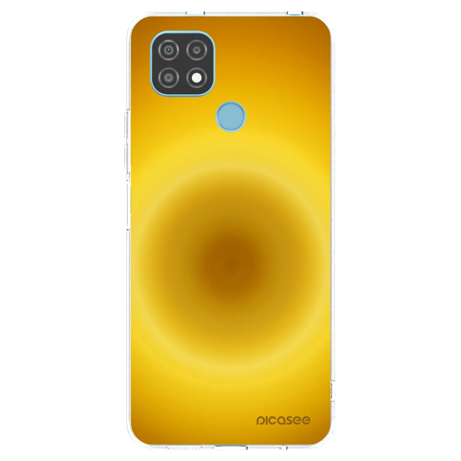 Picasee silikonska prozirna maskica za Realme C21 - Solar Pulse