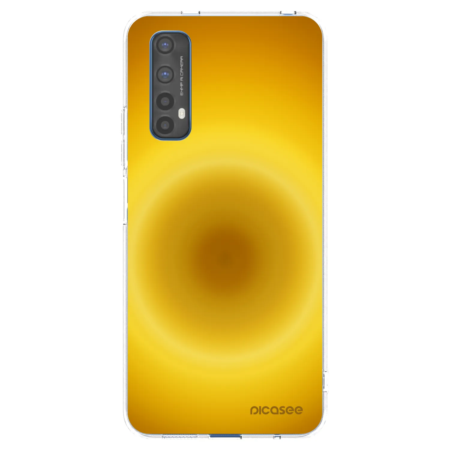 Picasee silikonska prozirna maskica za Realme 7 - Solar Pulse