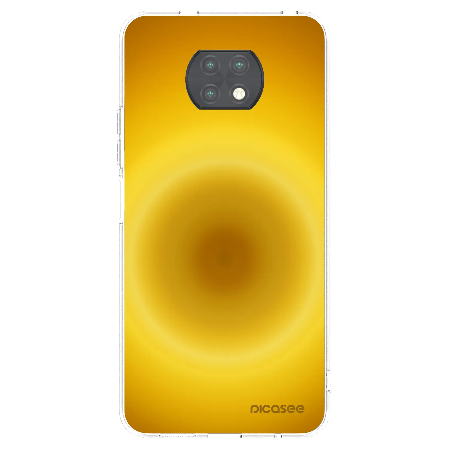 Picasee silikonska prozirna maskica za Xiaomi Redmi Note 9T - Solar Pulse