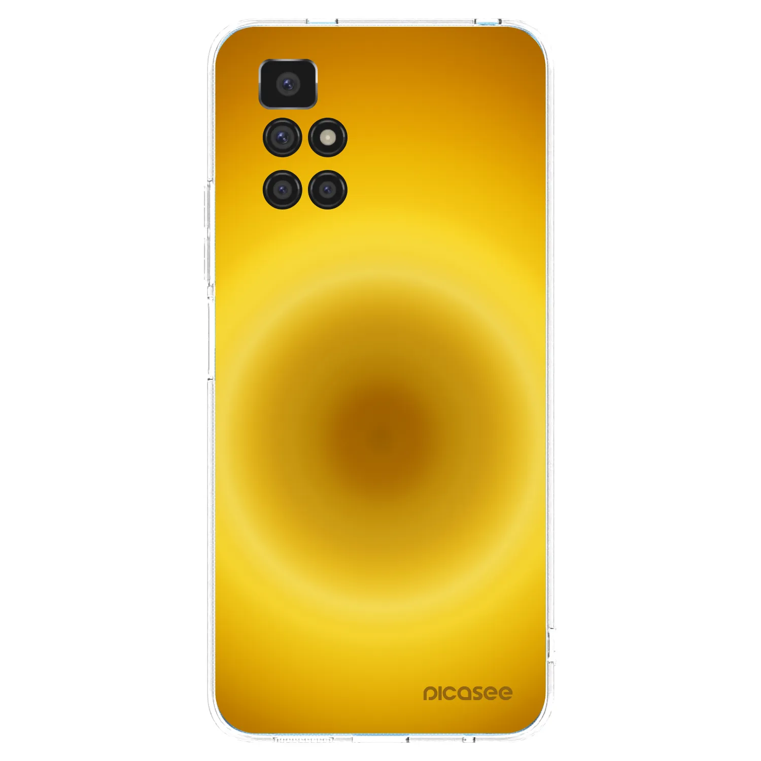 Picasee silikonska prozirna maskica za Xiaomi Redmi 10 - Solar Pulse