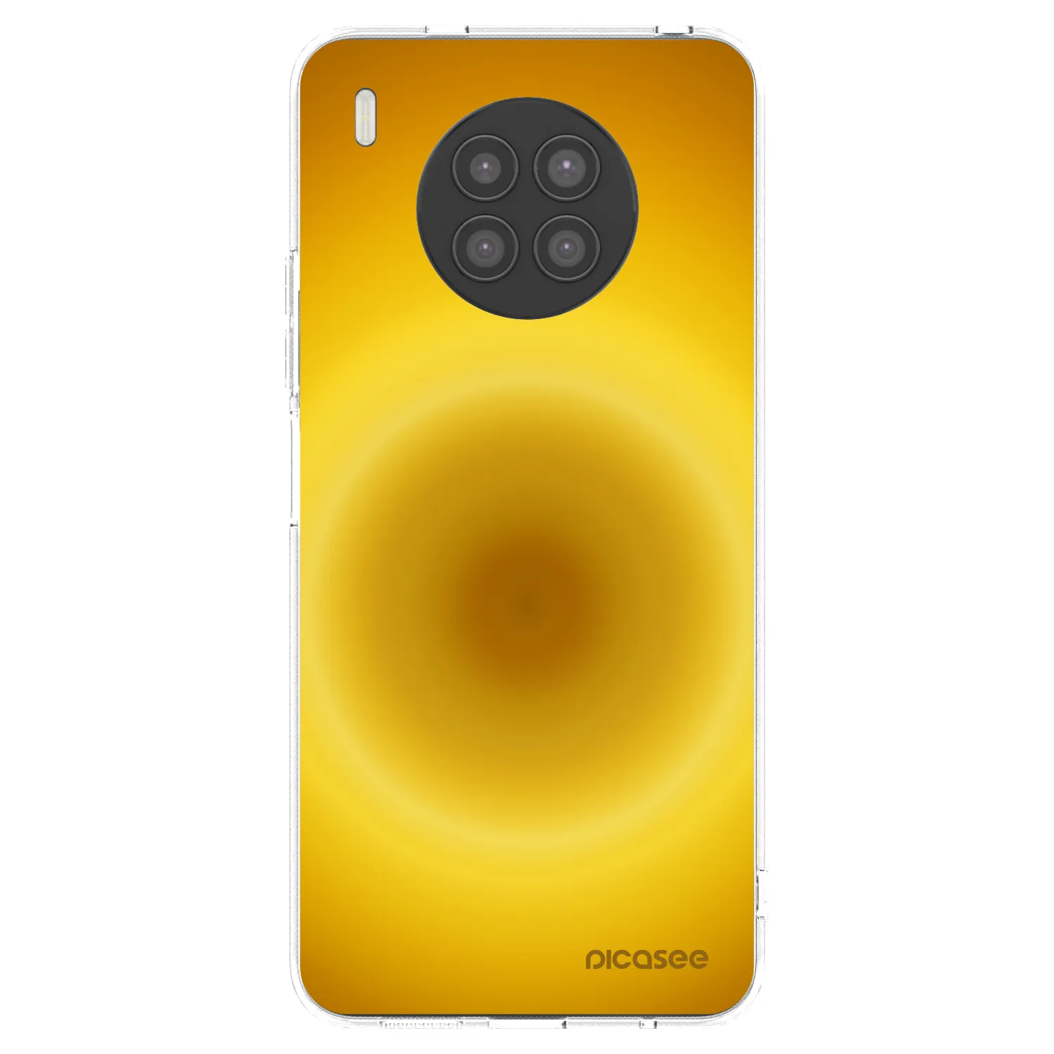 Picasee silikonska prozirna maskica za Huawei Nova 8i - Solar Pulse