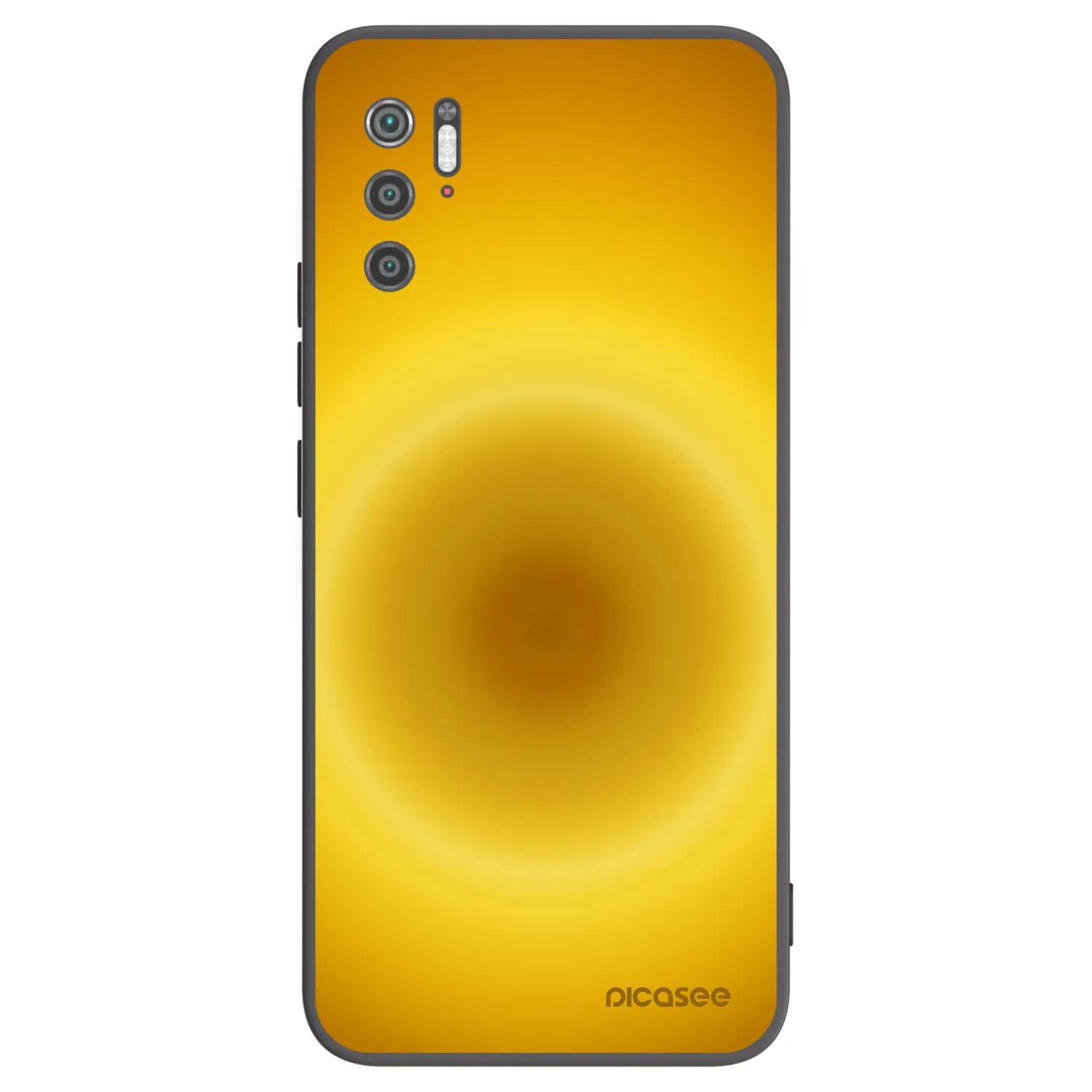 Picasee crna silikonska maskica za Xiaomi Poco M3 Pro 5G - Solar Pulse