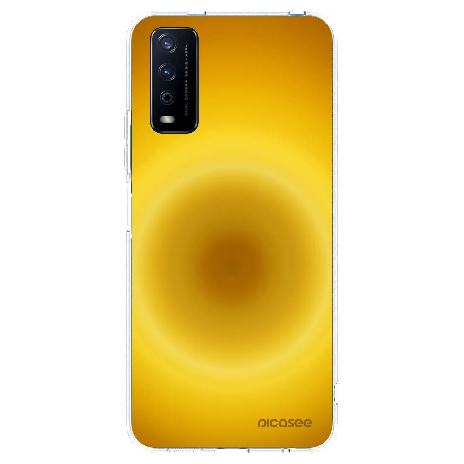 Picasee silikonska prozirna maskica za Vivo Y11s - Solar Pulse