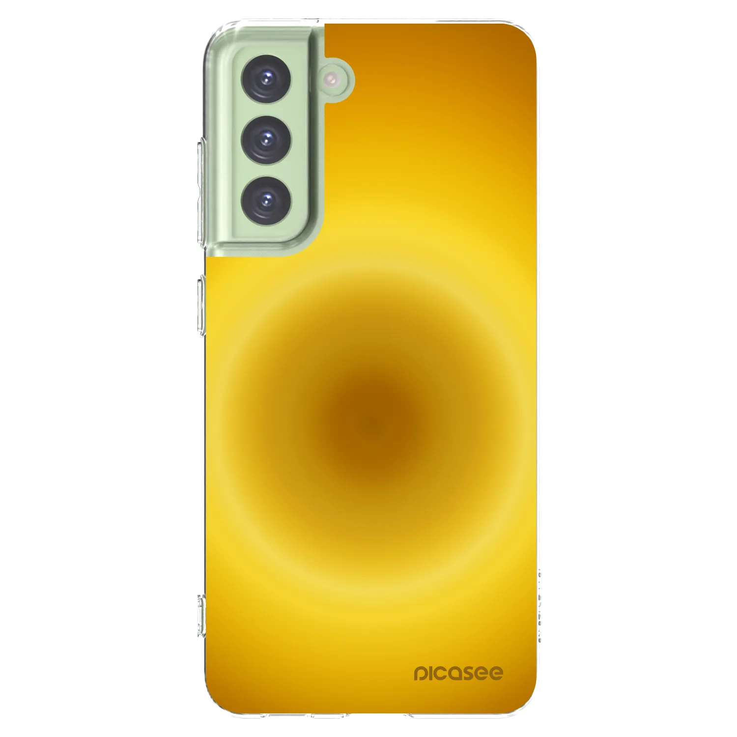 Picasee silikonska prozirna maskica za Samsung Galaxy S21 FE 5G - Solar Pulse